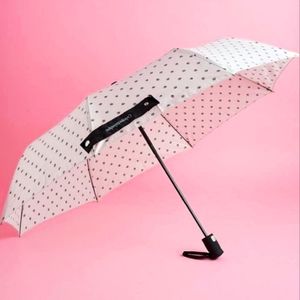 ☔ Umbrella - Catherine Malandrino NWT Black & White Auto Open Retro Spring